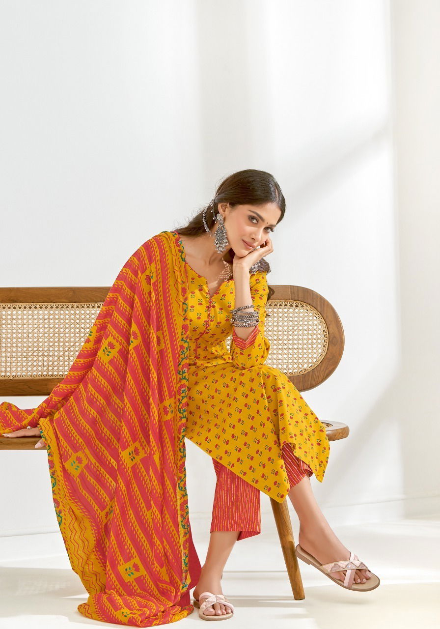 Suryajyoti Preyasi 1 Casual Daily Wear Cotton Printed Salwar Suit Collection